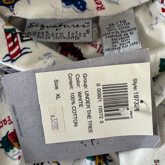 New Signatures by Northern Isles Christmas Holiday Turtleneck Women's Size XL - Picture 3 of 11